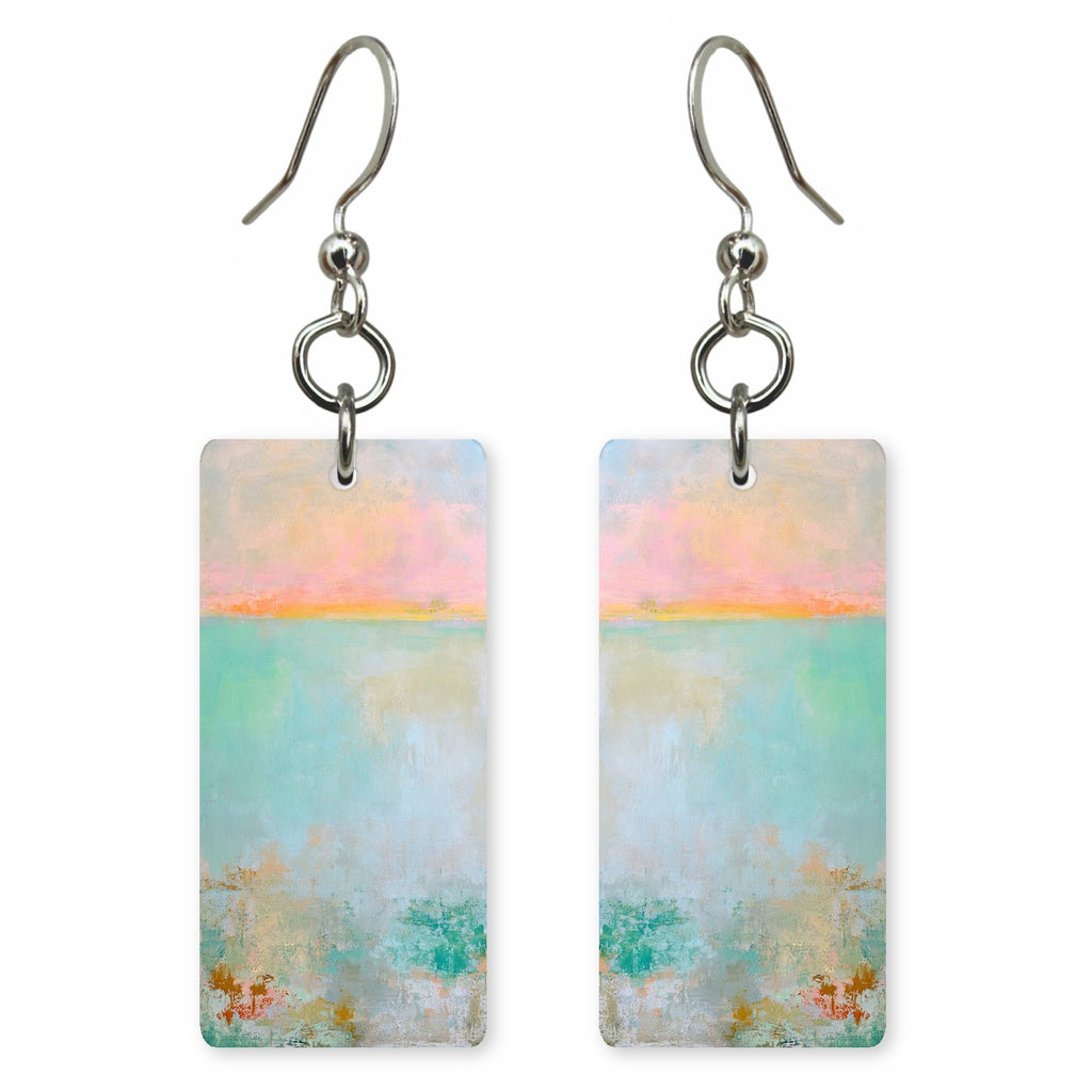 Seafoam Coral Remembrance Earrings | FWX2416