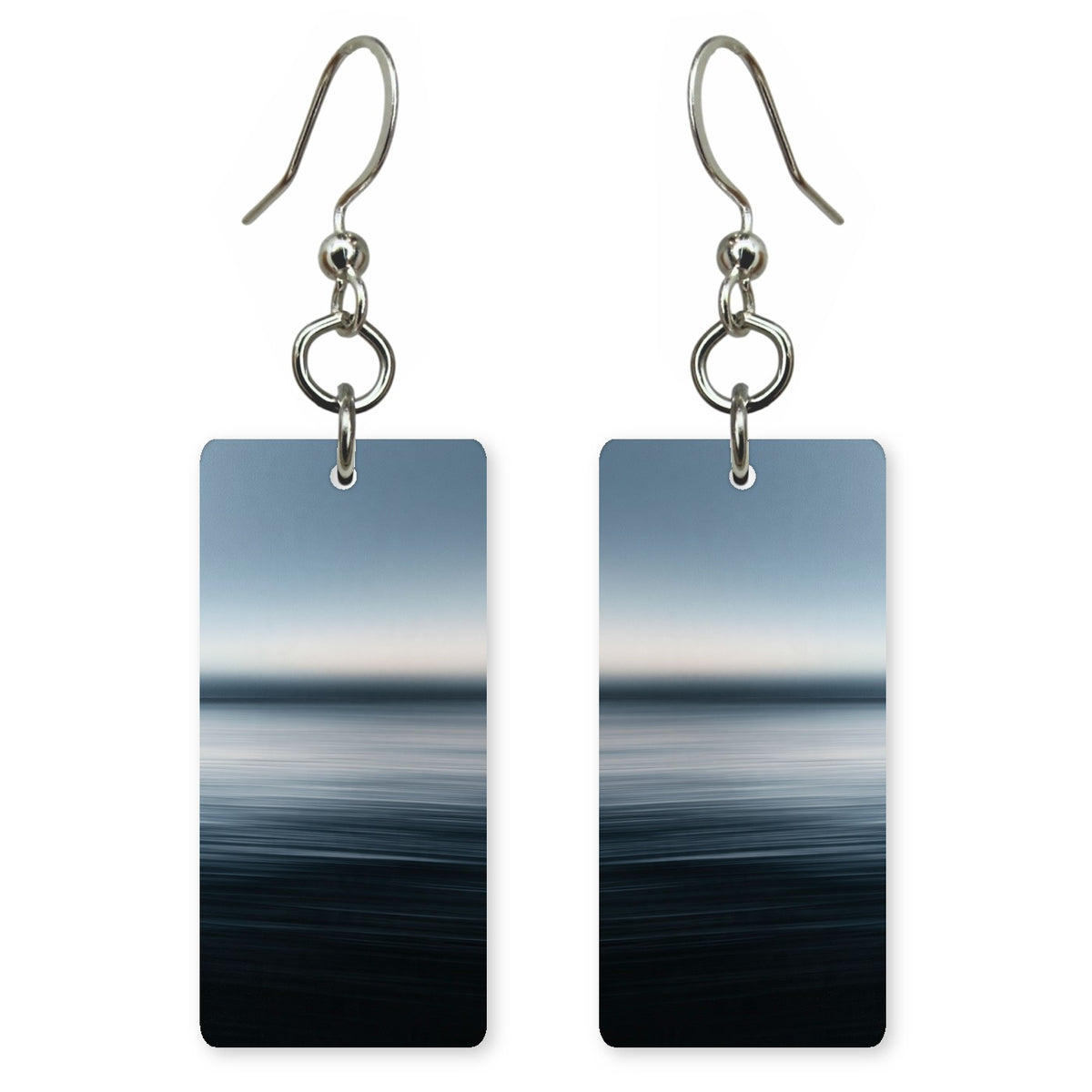 Pewter Black Quietude Earrings | FWX2418
