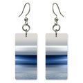 Sapphire Chrome Focus Earrings | FWX2421