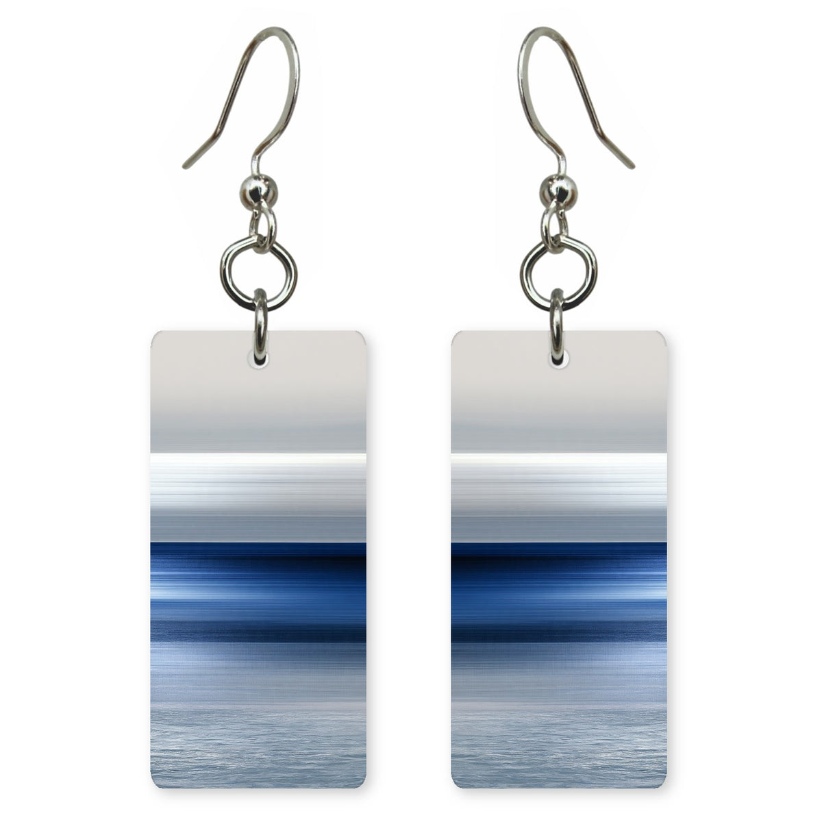 Sapphire Chrome Focus Earrings | FWX2421