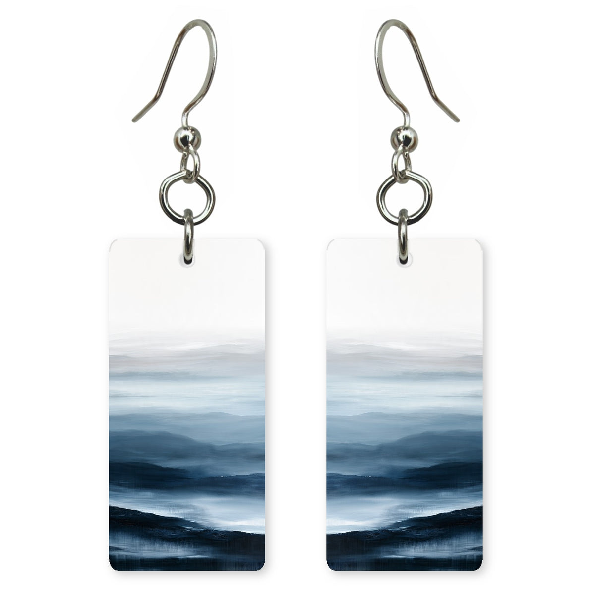 Graphite Frost Distance Earrings | FWX2424