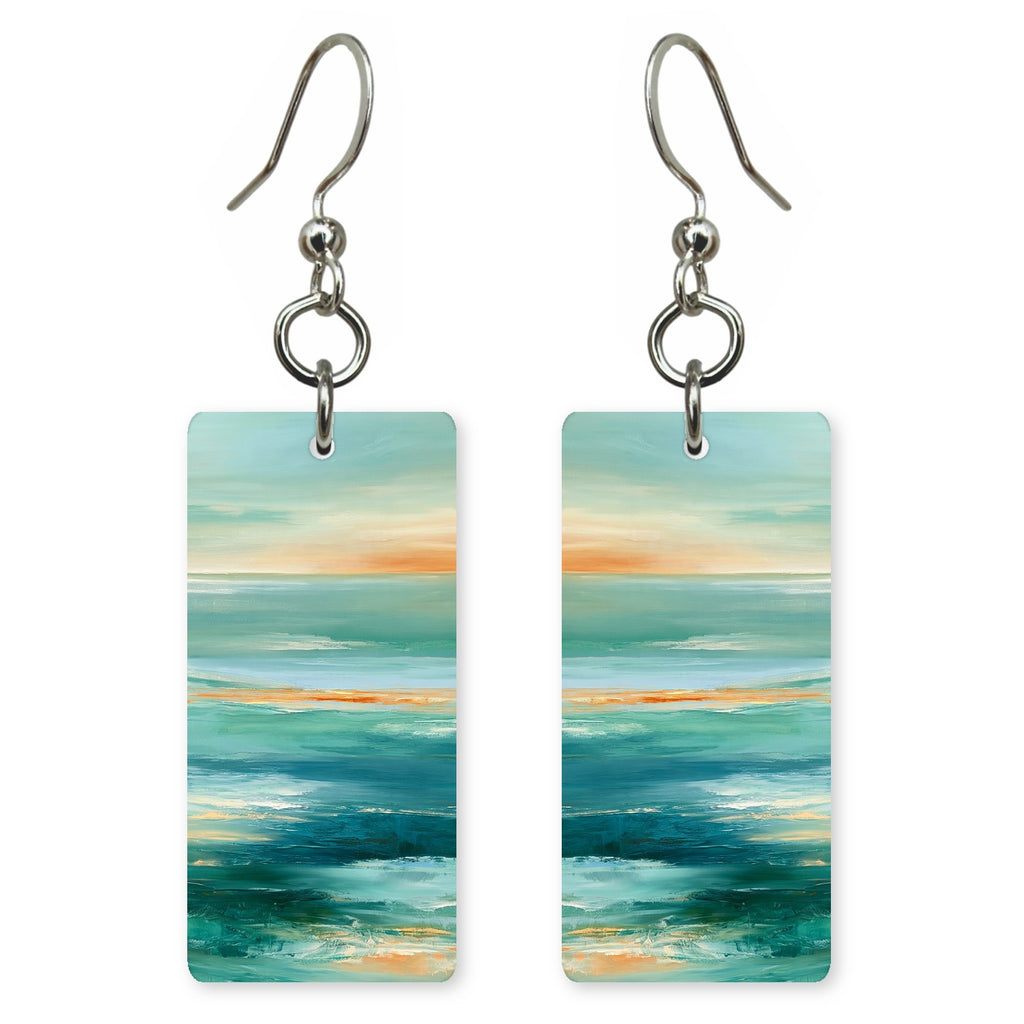 Lagoon Tangerine Uplift Earrings | FWX2431