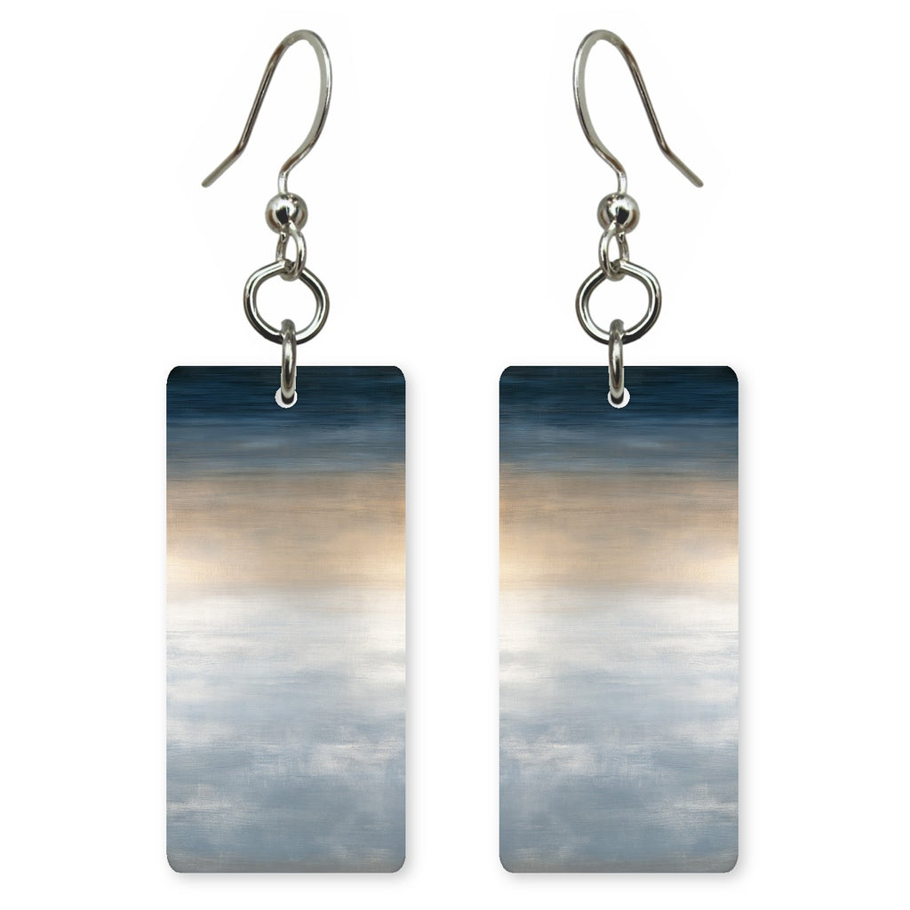 Silver Champagne Hush Earrings | FWX2435