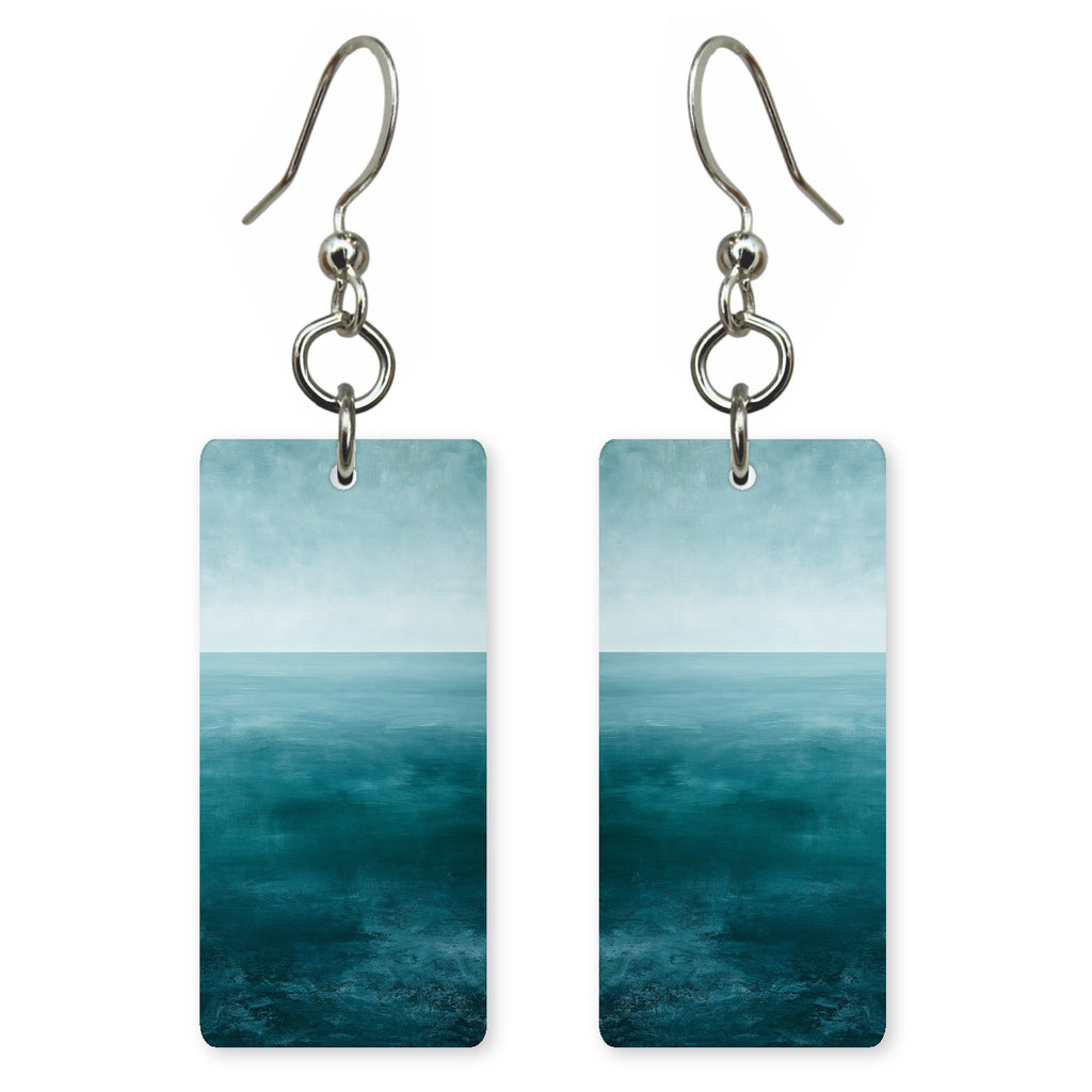 Aqua Haze Breath Earrings | FWX2437