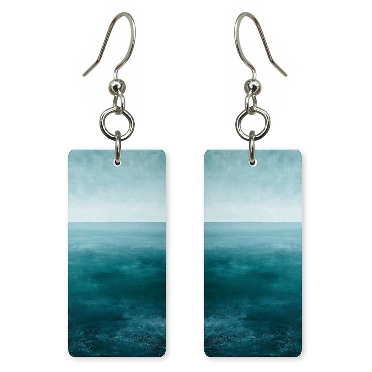 Aqua Haze Breath Earrings | FWX2437
