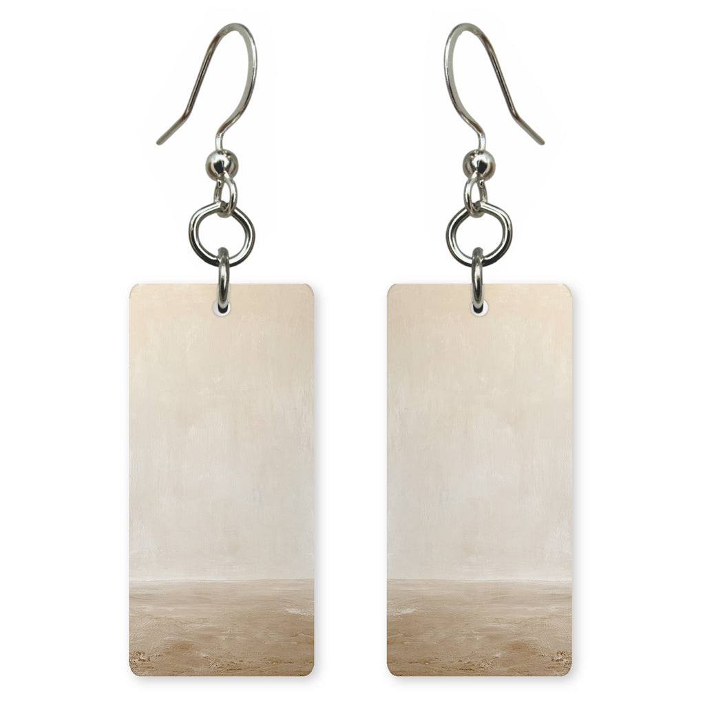 Linen Sand Emptiness Earrings | FWX2438