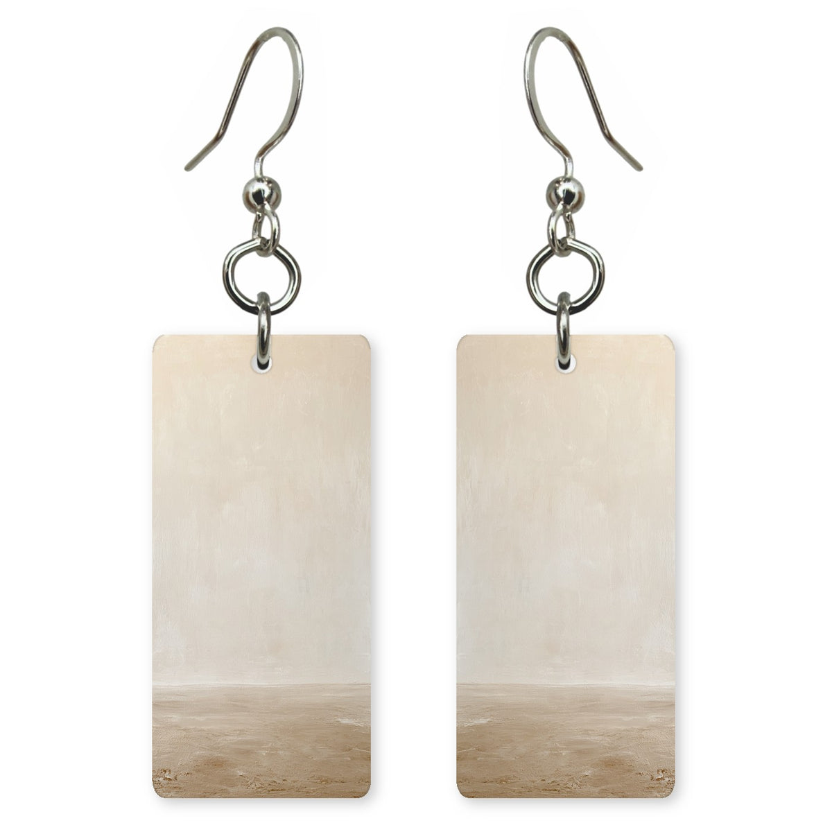 Linen Sand Emptiness Earrings | FWX2438