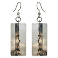 Ash Ochre Fracture Earrings | FWX2443
