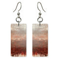 Rust Ash Erosion Earrings | FWX2446