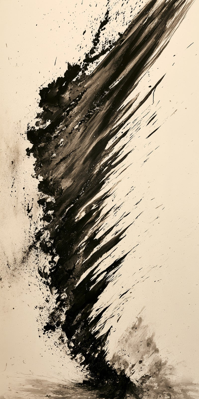 Ink Cream Velocity Earrings | FWX2451