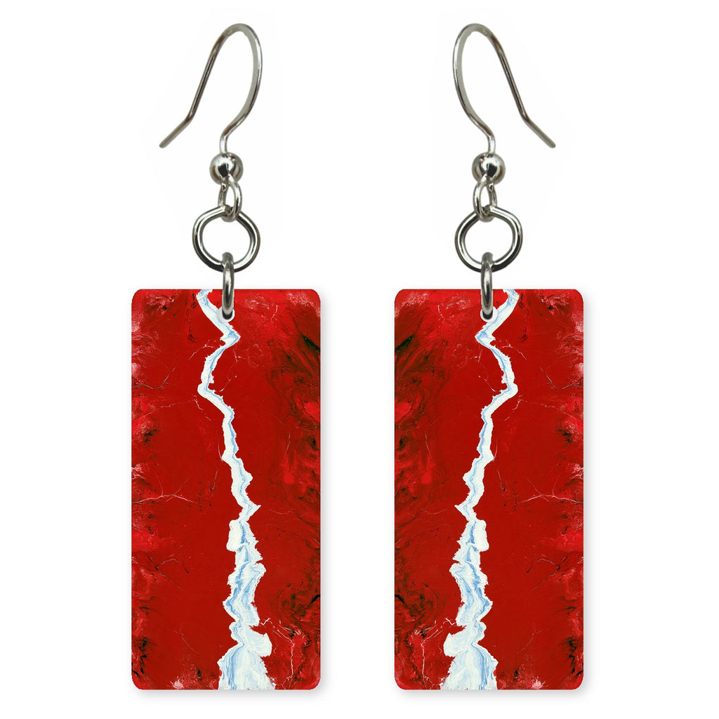 Cardinal Ice Divide Earrings | FWX2454