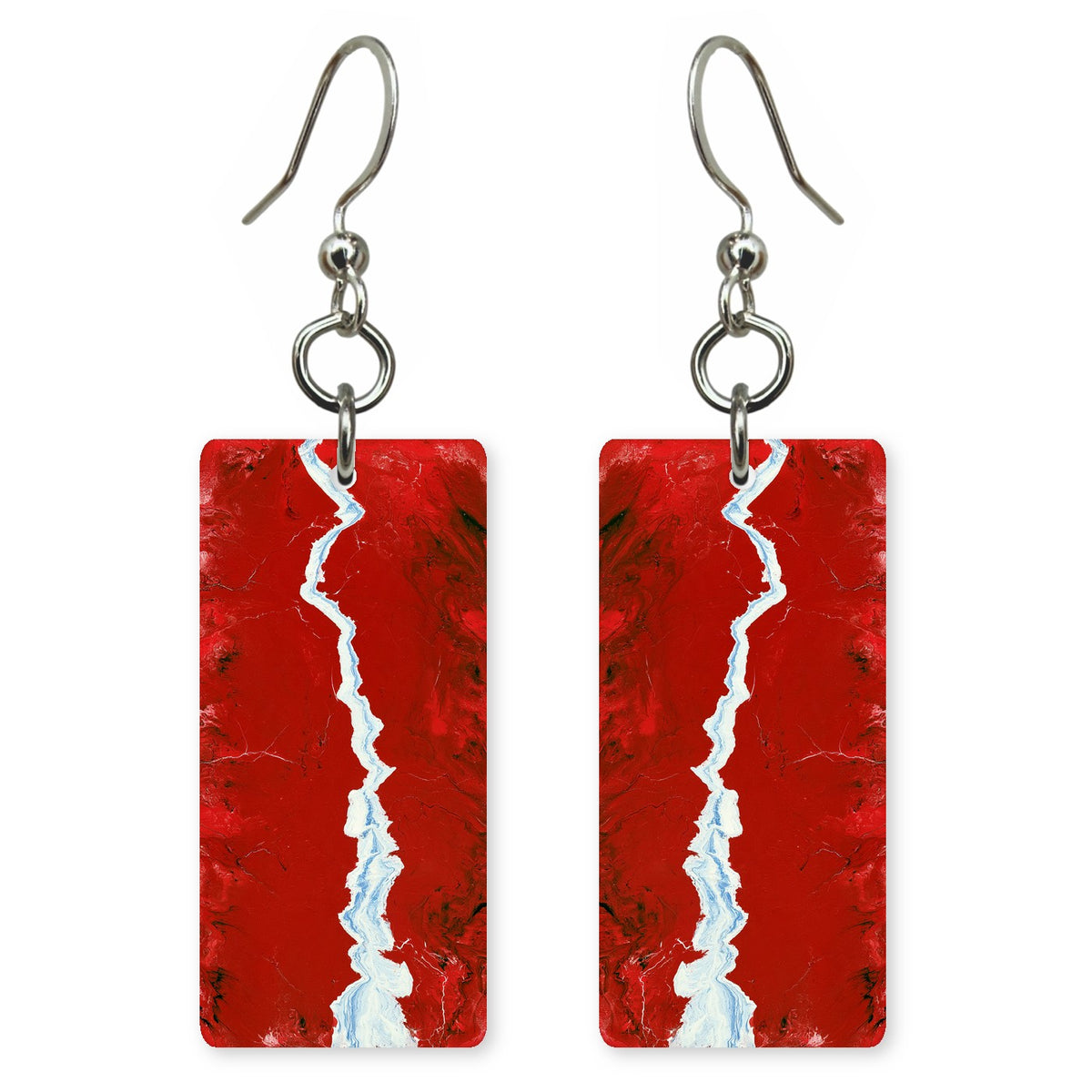 Cardinal Ice Divide Earrings | FWX2454