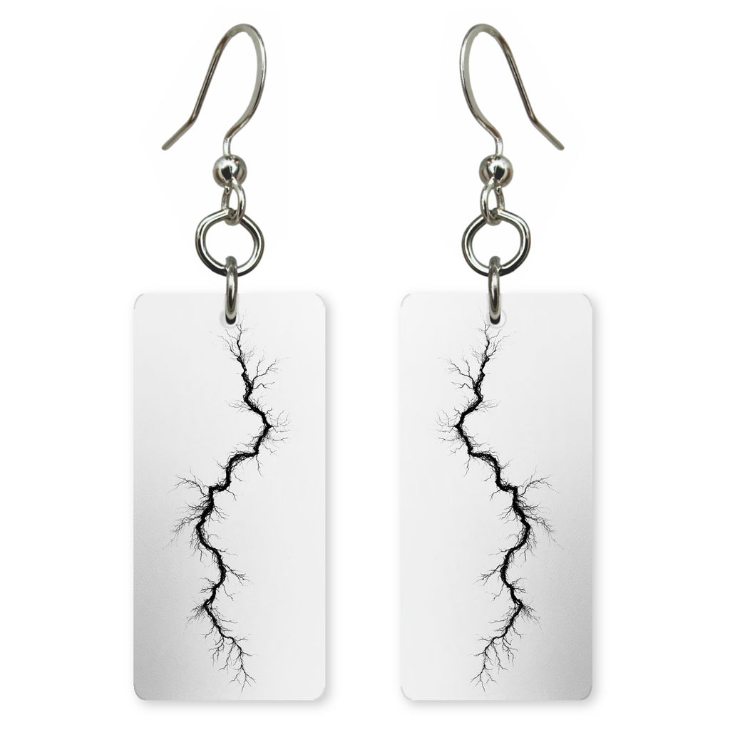 Ink Bone Branching Earrings | FWX2455