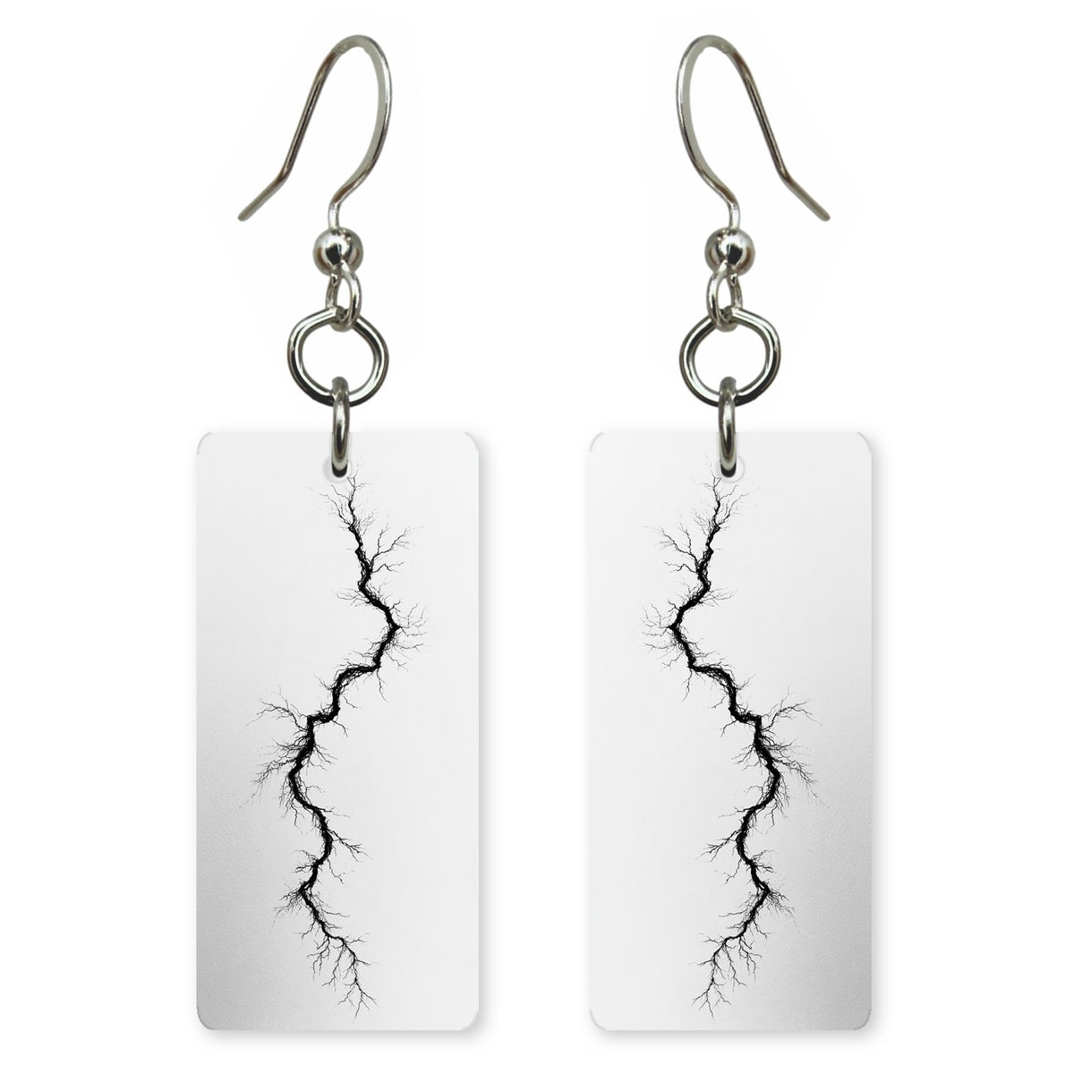 Ink Bone Branching Earrings | FWX2455