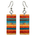 Turmeric Cerulean Heritage Earrings | FWX2459