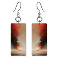 Inferno Ash Dread Earrings | FWX2460