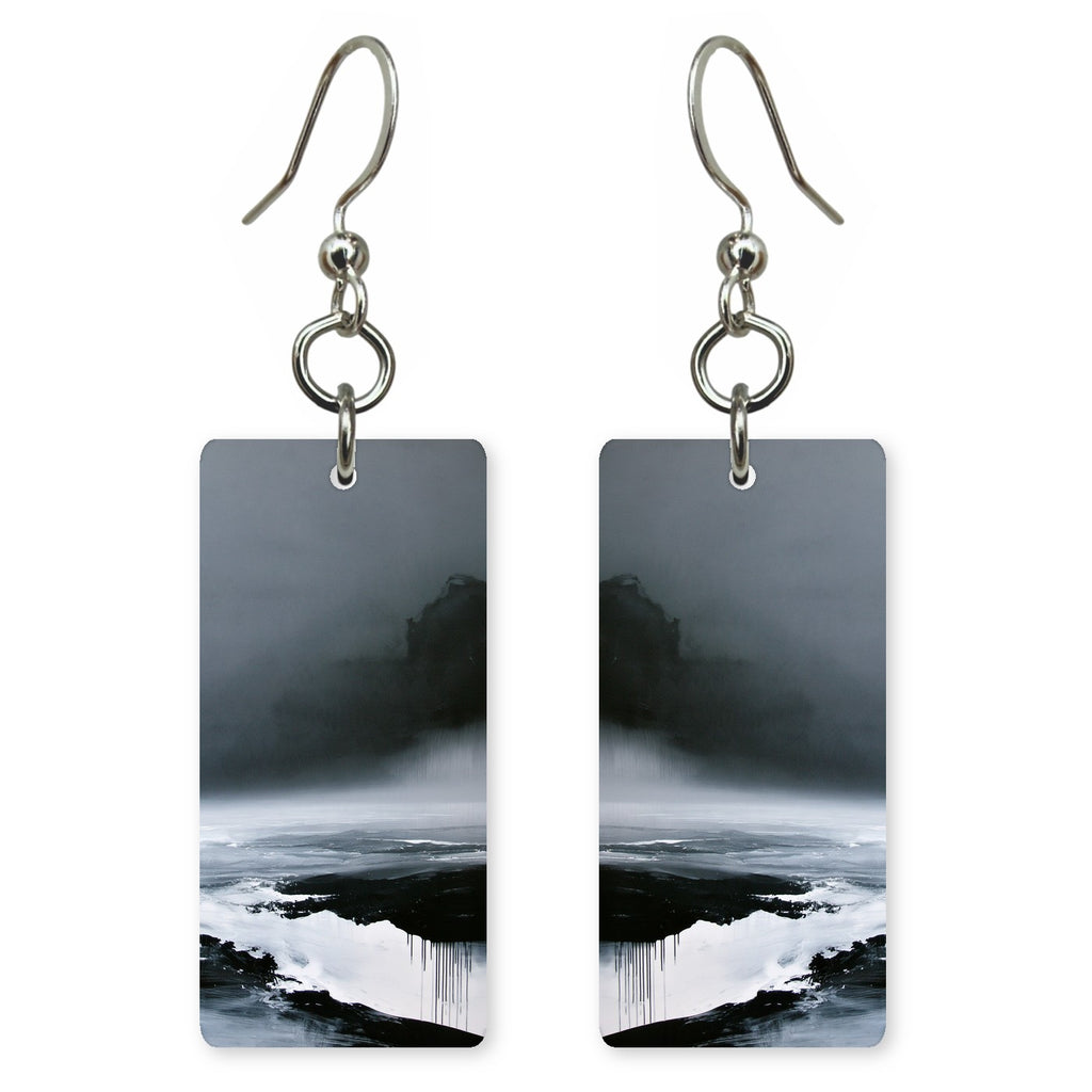 Soot White Crashing Earrings | FWX2462