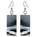 Soot White Crashing Earrings | FWX2462