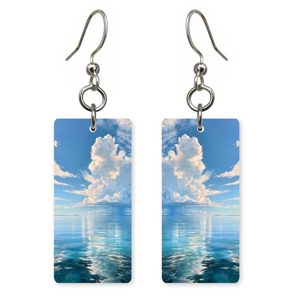 Cerulean Cumulus Optimism Earrings | FWX2464