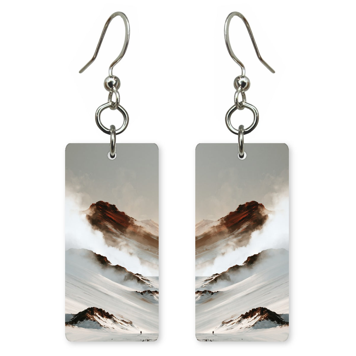 Snow Russet Exposure Earrings | FWX2470