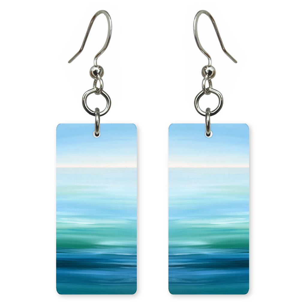 Turquoise Lime Breeze Earrings | FWX2474