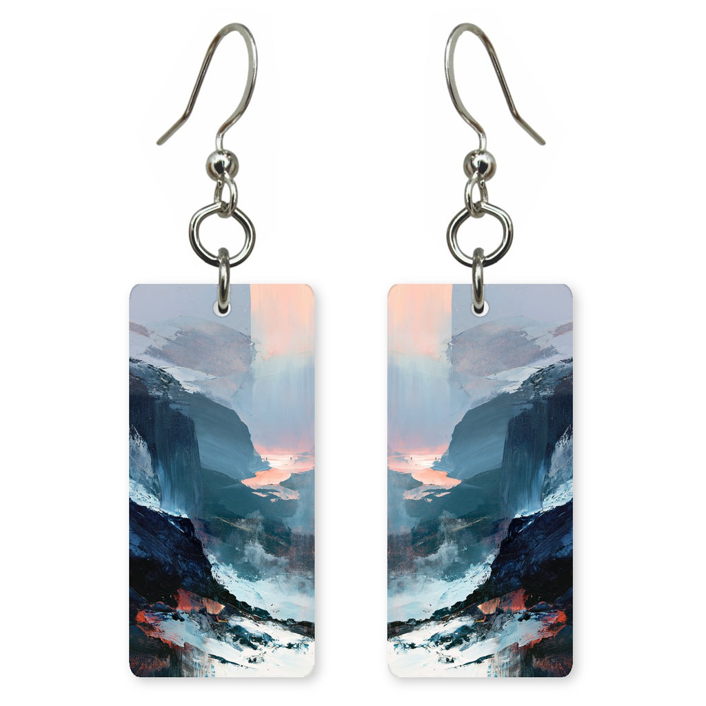 Glacier Ember Collision Earrings | FWX2475