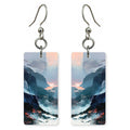 Glacier Ember Collision Earrings | FWX2475