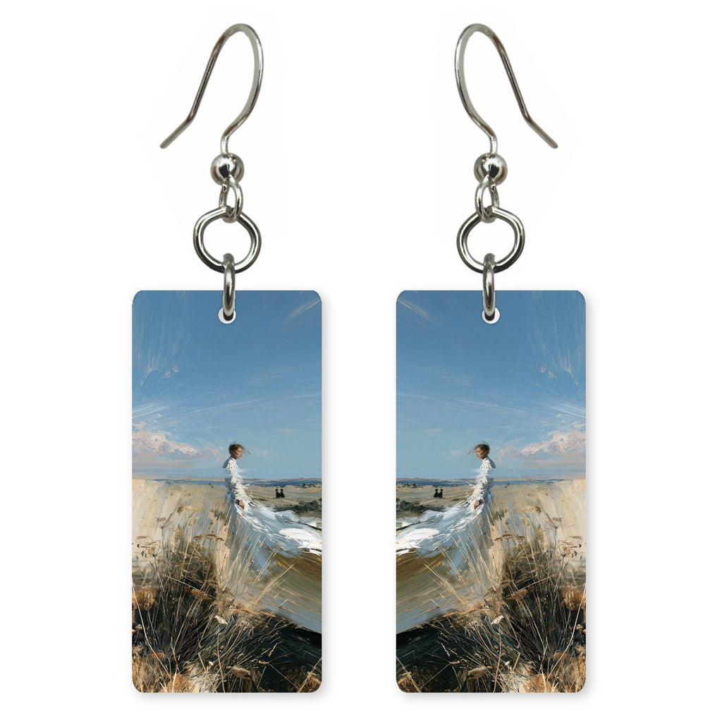 Wheat Sky Abandon Earrings | FWX2480