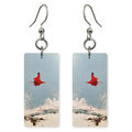 Scarlet Frost Escape Earrings | FWX2483