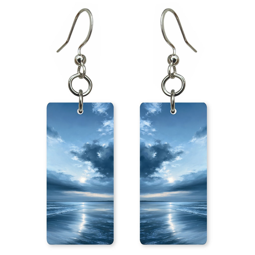 Denim Silver Reverie Earrings | FWX2486