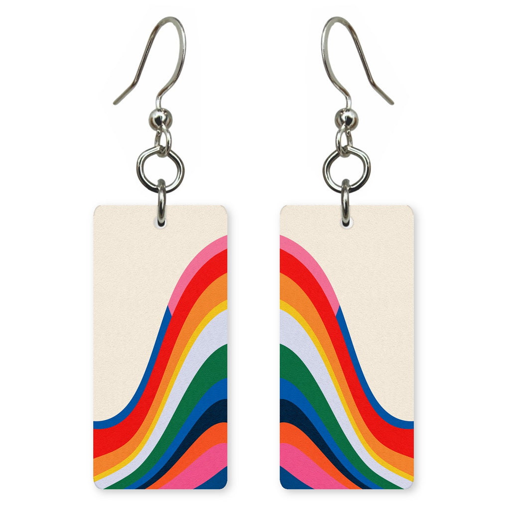 Rainbow Cream Exuberance Earrings | FWX2489