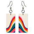 Rainbow Cream Exuberance Earrings | FWX2489