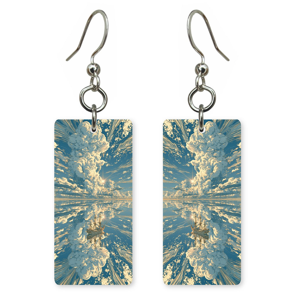 Sky Cream Astonishment Earrings | FWX2491