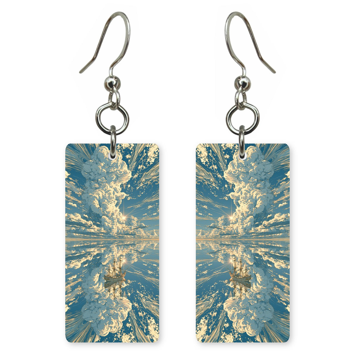 Sky Cream Astonishment Earrings | FWX2491