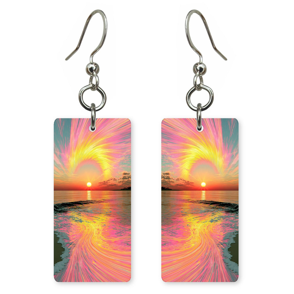 Neon Sunset Euphoria Earrings | FWX2495