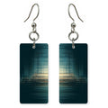 Abyss Teal Static Earrings | FWX2498