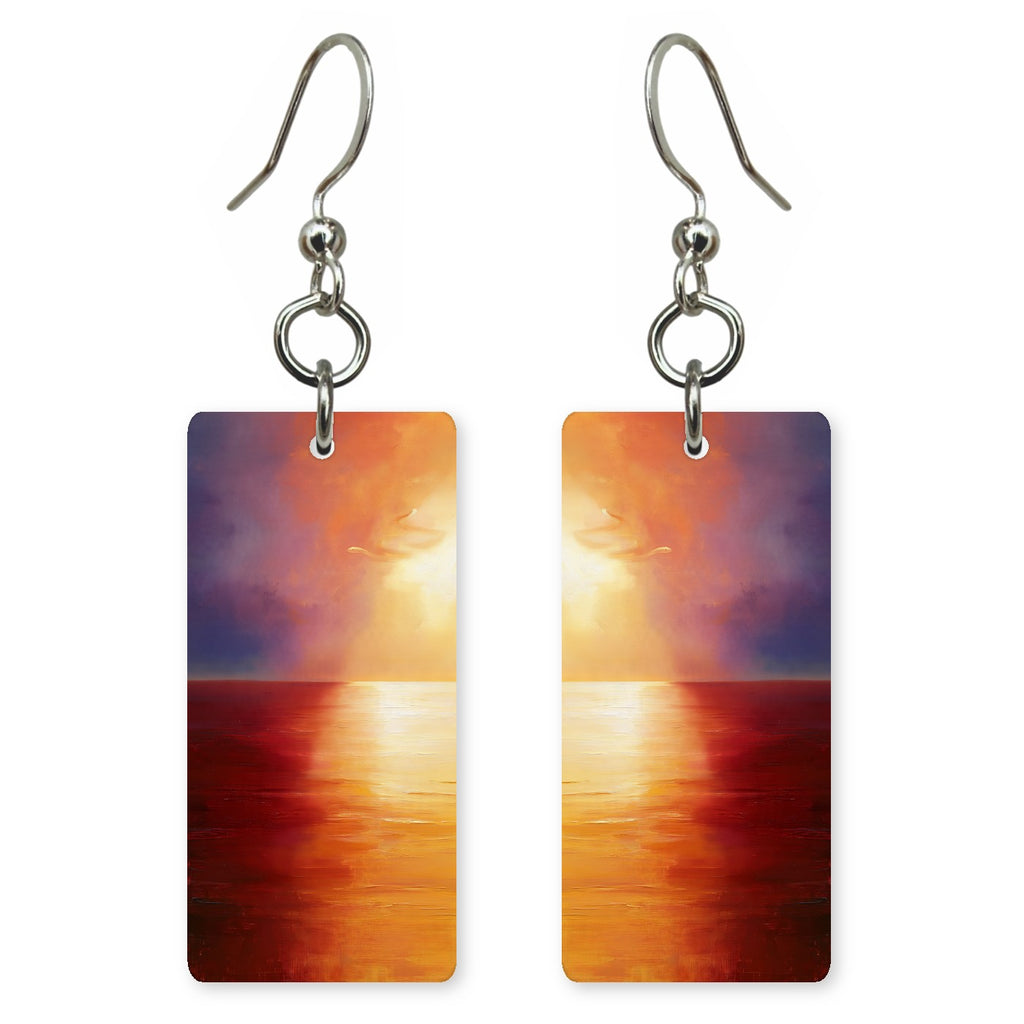 Garnet Sun Ardor Earrings | FWX2500