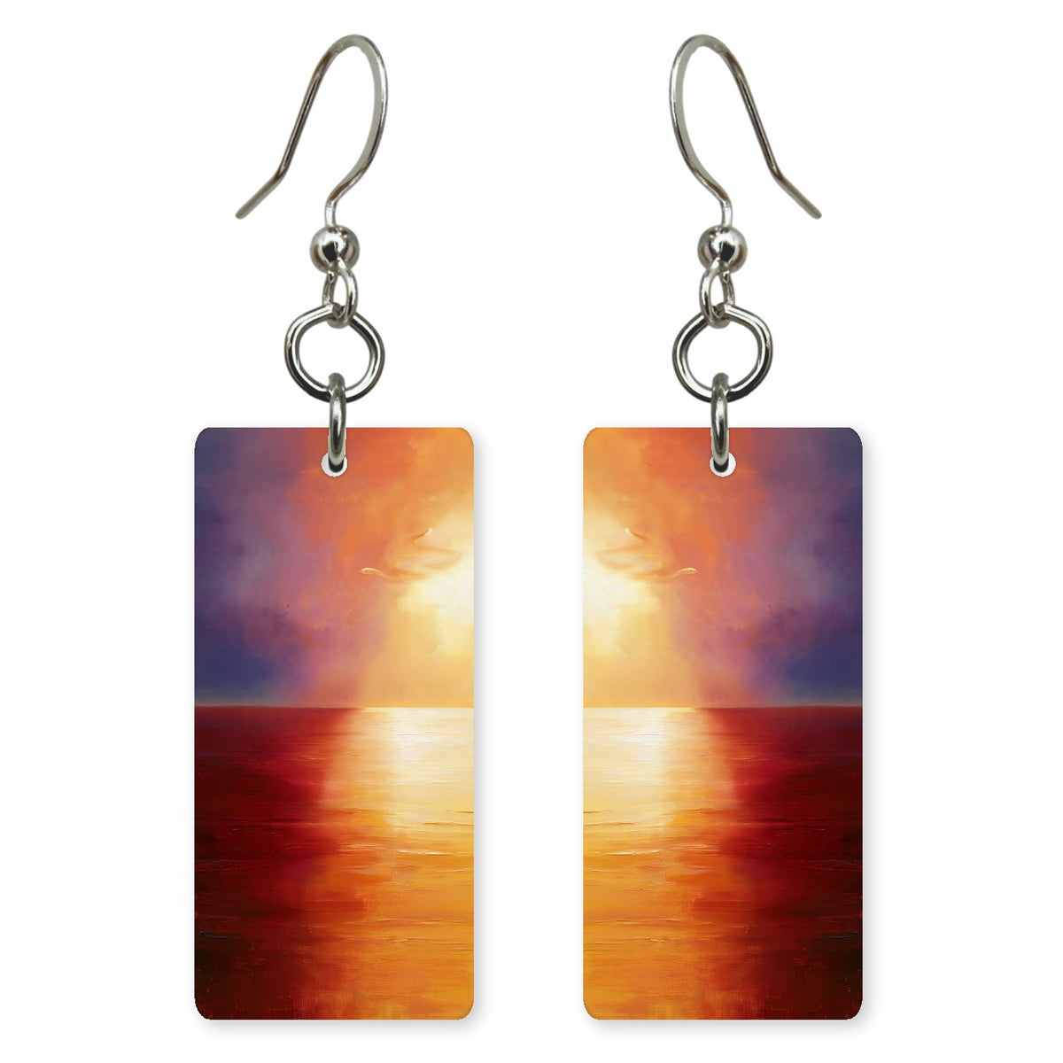 Garnet Sun Ardor Earrings | FWX2500