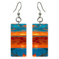 Flame Cobalt Fervor Earrings | FWX2505