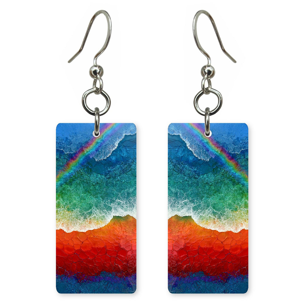 Emerald Ruby Radiance Earrings | FWX2506