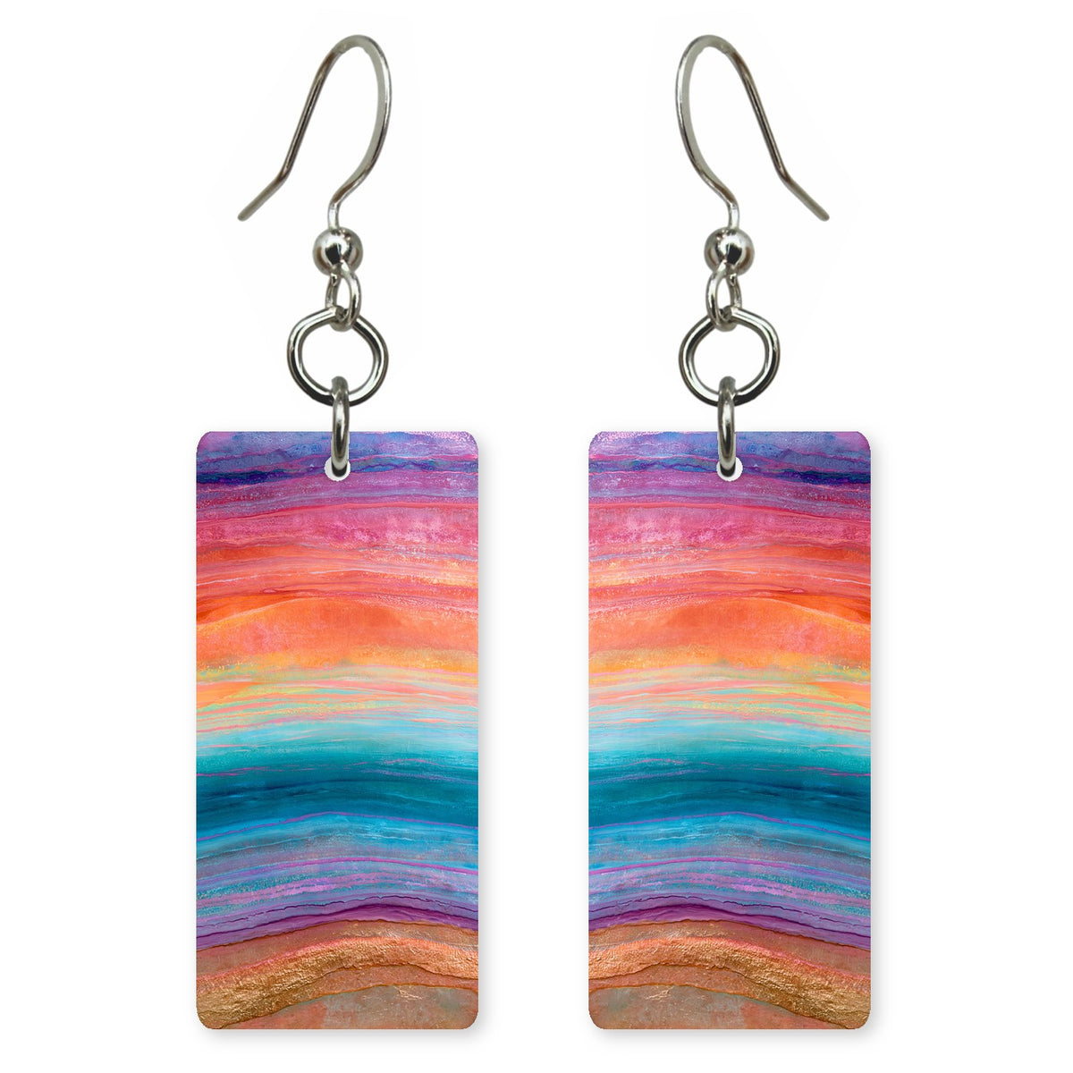 Rosewood Lilac Memory Earrings | FWX2508