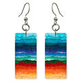 Glacier Garnet Strata Earrings | FWX2511