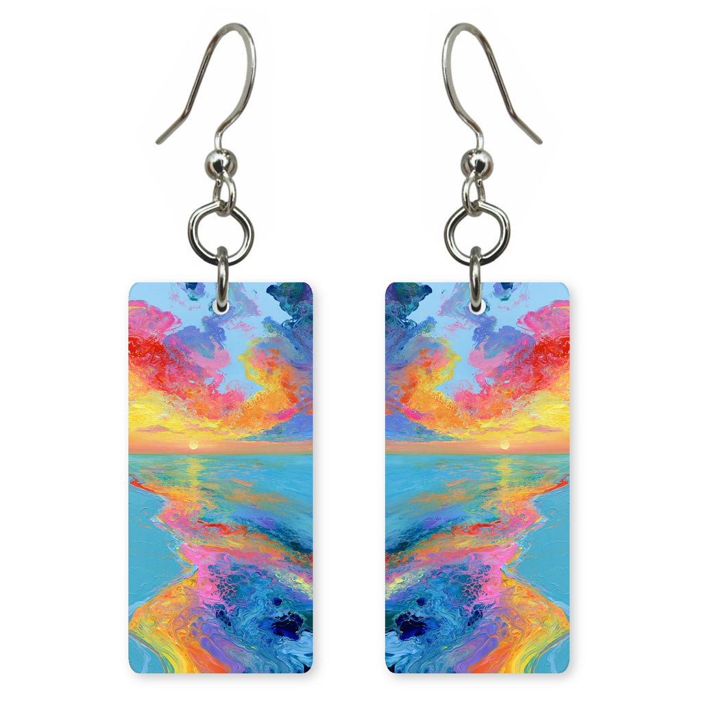 Fiesta Mirror Spontaneity Earrings | FWX2516