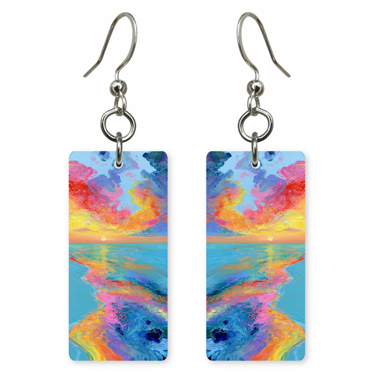 Fiesta Mirror Spontaneity Earrings | FWX2516