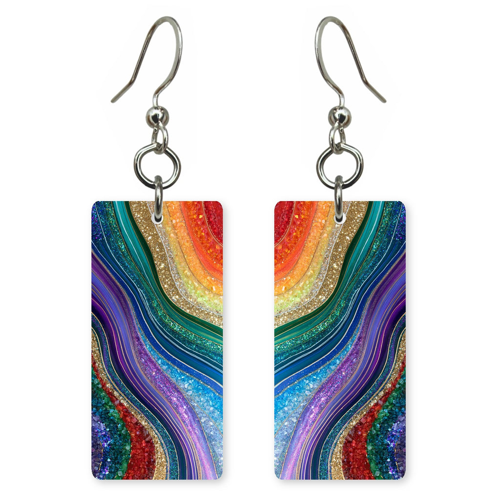 Jewel Agate Vitality Earrings | FWX2517
