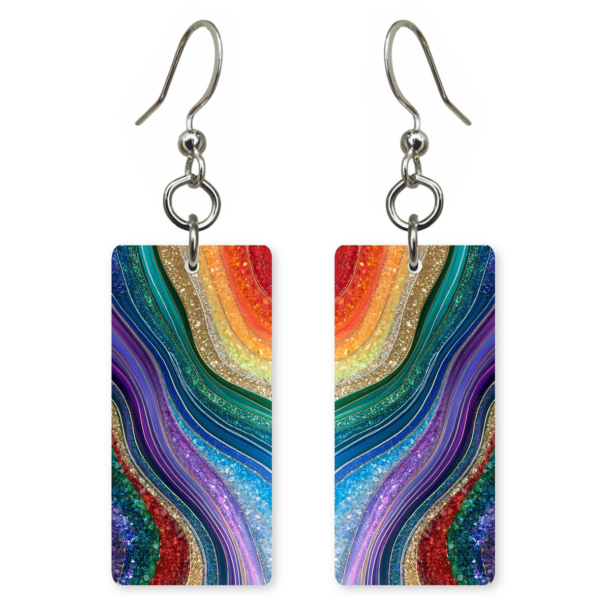 Jewel Agate Vitality Earrings | FWX2517