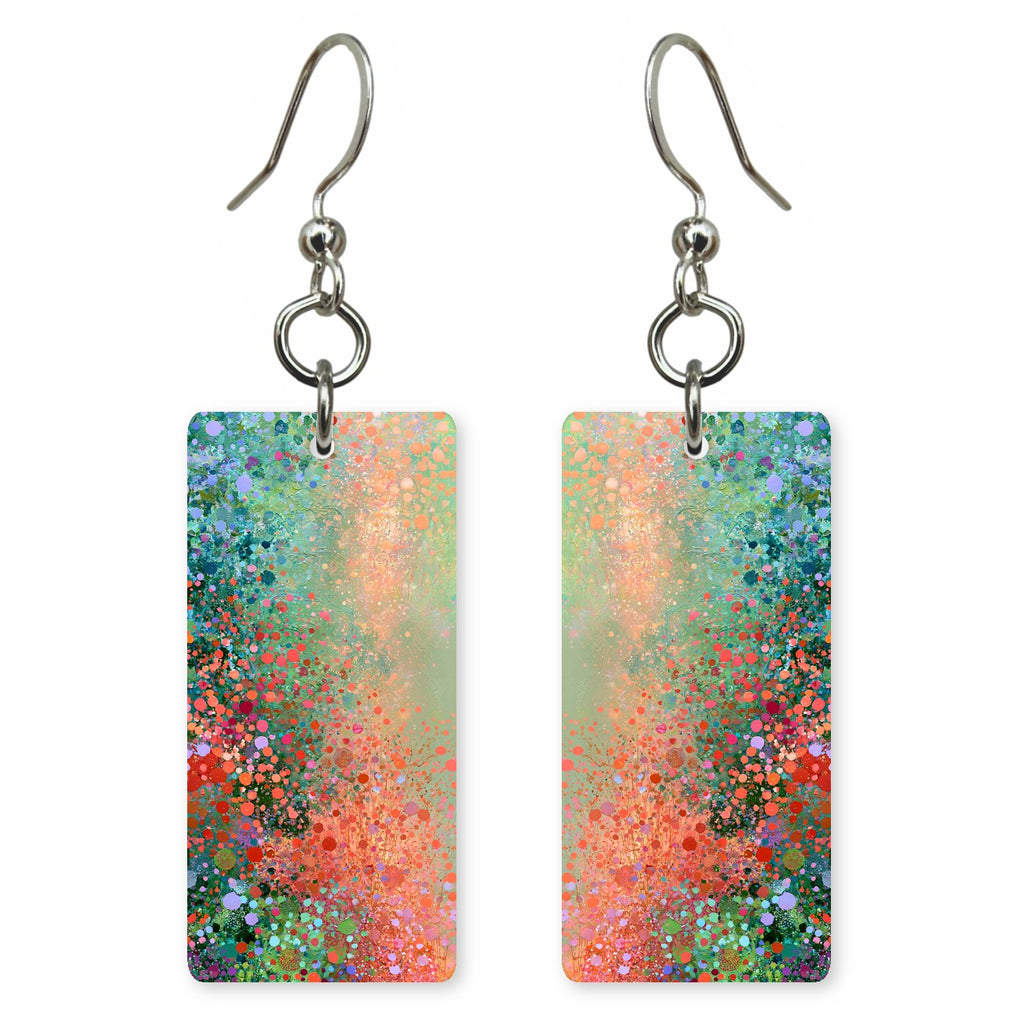 Confetti Coral Gaiety Earrings | FWX2519
