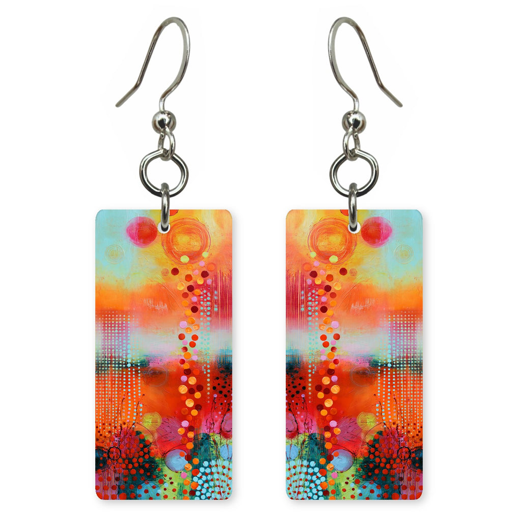 Tomato Turquoise Playfulness Earrings | FWX2522