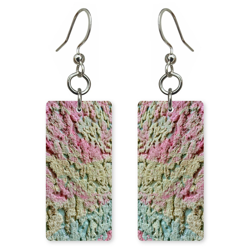 Seafoam and Rose Calm Earrings | FWX254