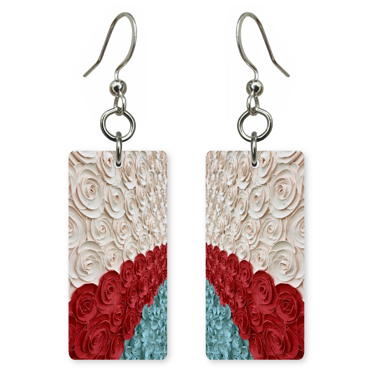 Ivory and Rose Devotion Earrings | FWX255